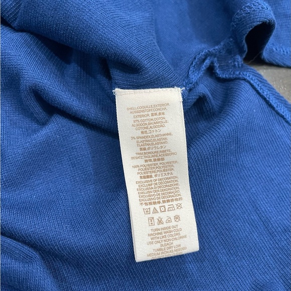 Free People Daniella Embroidered Blue Top Sz Medium - Picture 10 of 16